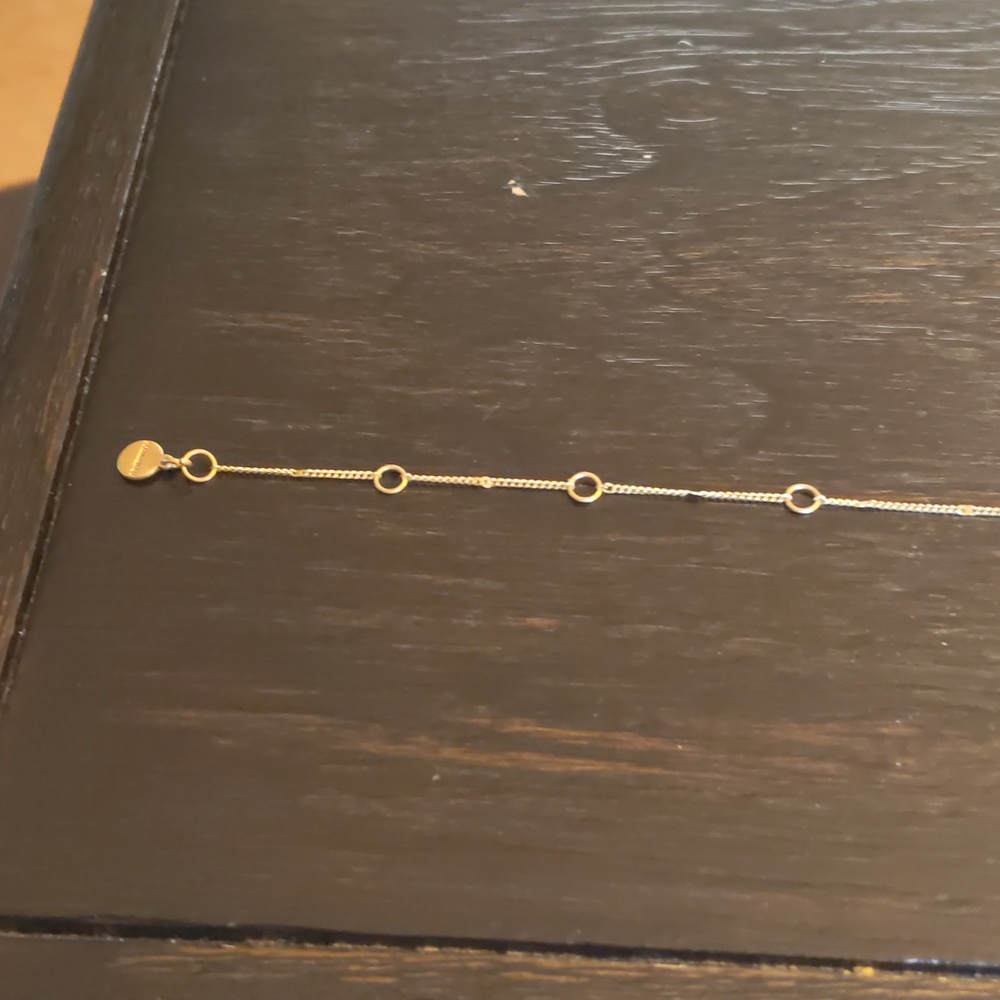 Stella & Dot Gold Coin Necklace - Picture 7 of 9